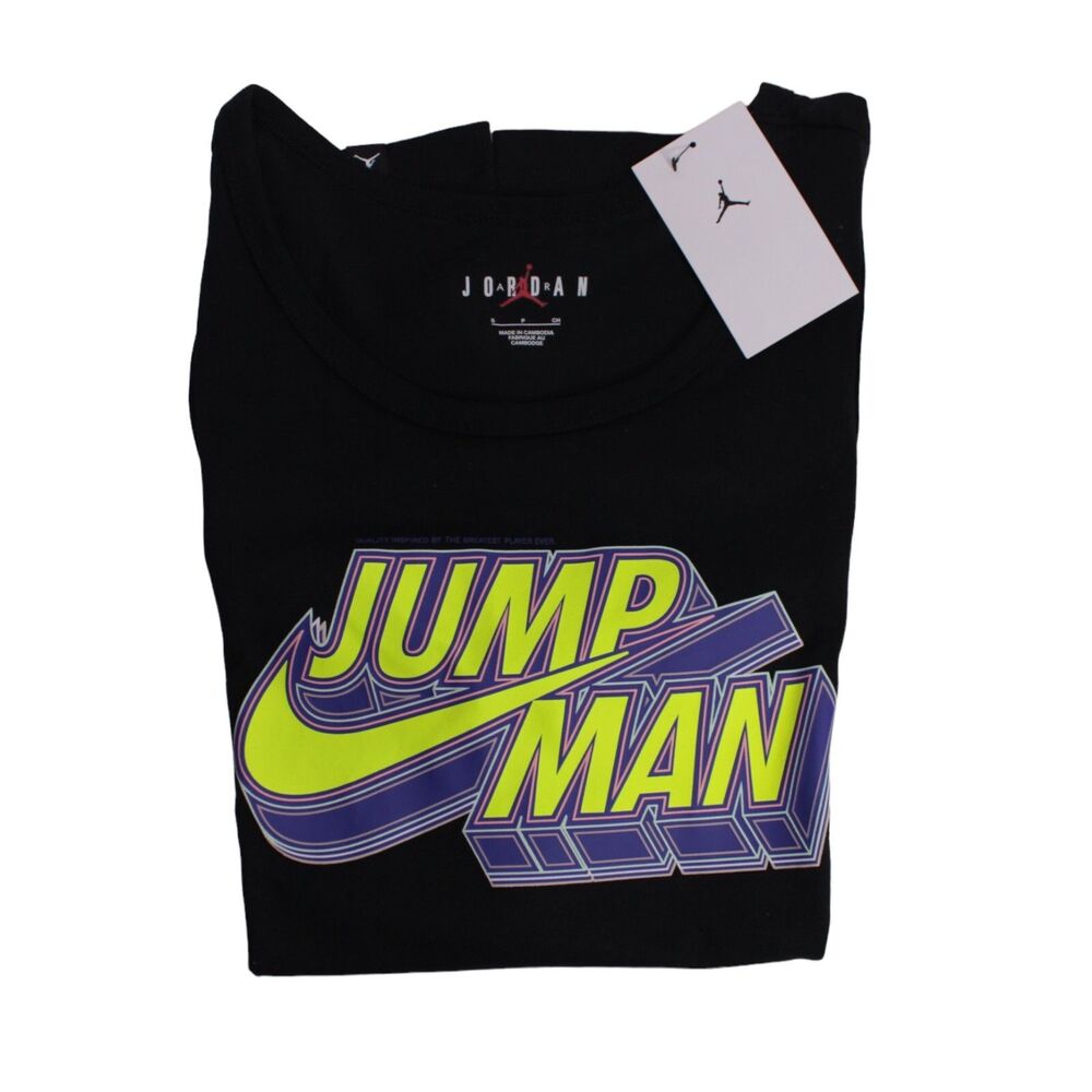 Jordan Jumpman Graphic Tank Top Men’s Small Black NWT - Picture 2 of 7
